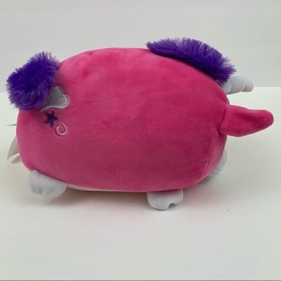 Fiesta Lil Huggy Celeste Pink Unicorn Plush Stuffed Animal - Picture 7 of 8